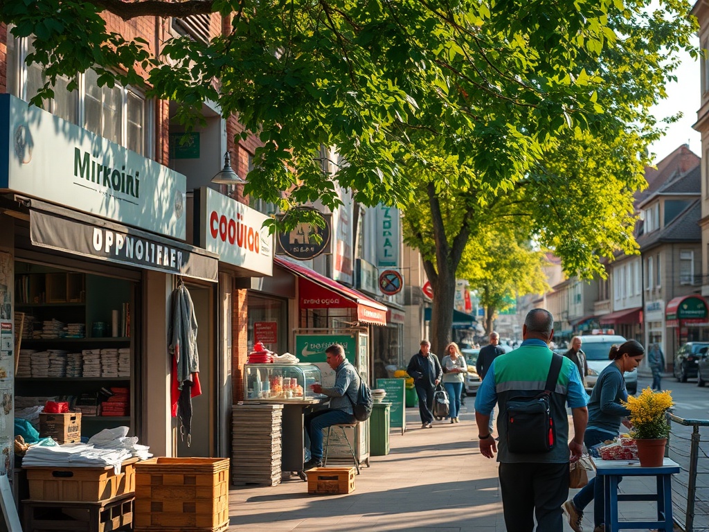 Wykres pokazujący trend bezrobocia i wynagrodzeń w Inowrocławiu na podstawie danych GUS